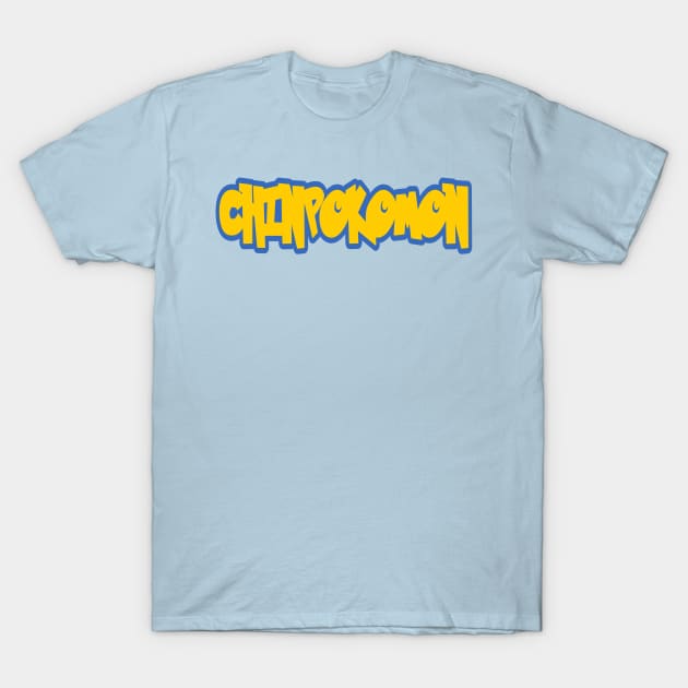 Chinpokomon logo T-Shirt by TheArtPunk